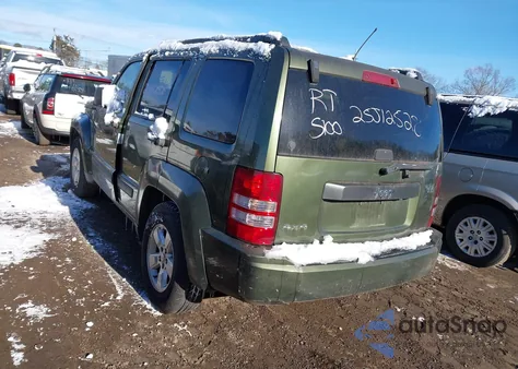 2009 Jeep Liberty Sport из США, поврежденный, VIN 1J8GN28K19W533396